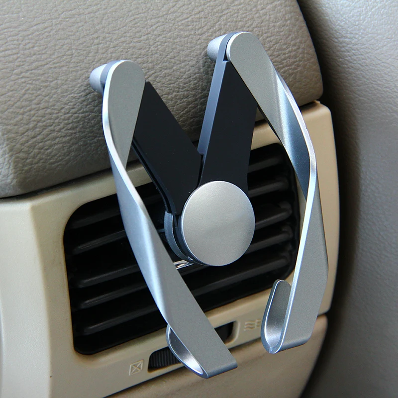 Универсальный металлический Автомобильный держатель для телефона M крепление на