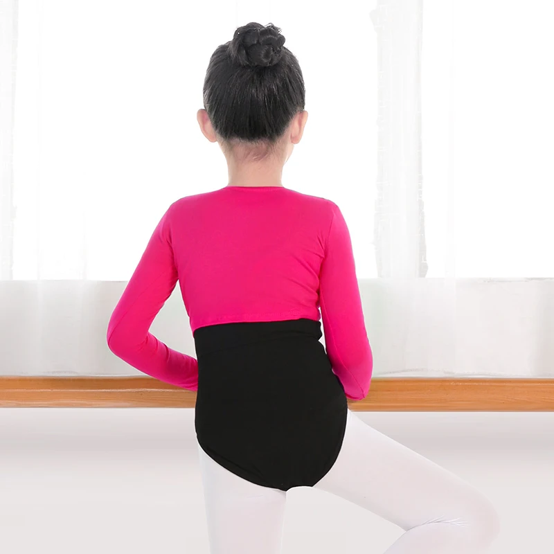 Ballet Shawl Coat New Autumn Winter Girls Kids Children Ballet Dance Shawl Coat Long Sleeve High Waist Outwear for Ballet