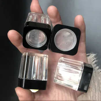 

10g Empty Plastic Jar Pot Loose Face Sifter Portable Case Box Cosmetic Container Makeup Powder Box
