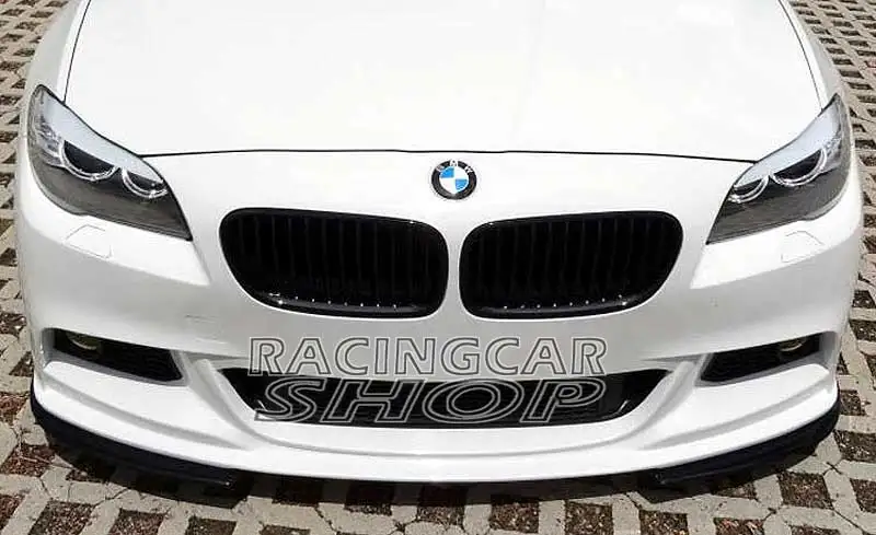 NEW STYLE FRONT LIP SPOILER FOR BMW F10 NEW 5-SERIES M-TECH MSPORT FRONT BUMPER 2011UP