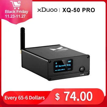 

xduoo XQ-50 Pro XQ-50 Bluetooth DAC ES9018K2M DAC Bluetooth Audio Receiver Converter Support PC USB support aptX/SBC/AAC XQ-50