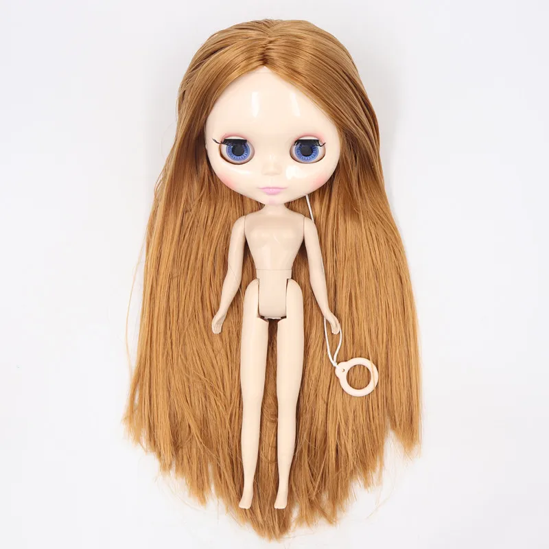 Ледяной обнаженный Blyth кукла серии No.260BL0545 для льняных волос телесный цвет кожи Подходит для DIY Изменить игрушки завод Blyth