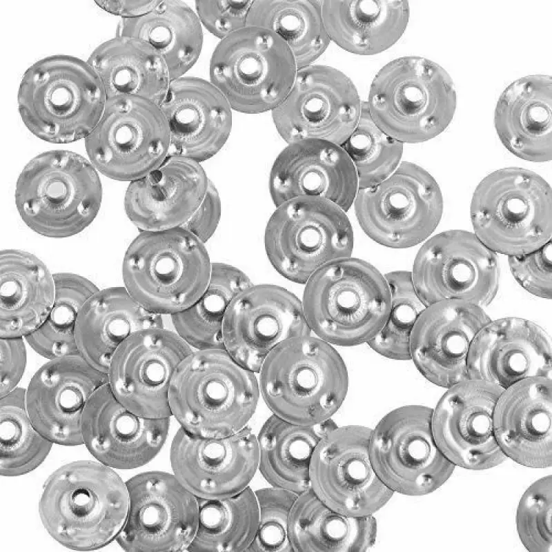 100PCS Candle Wick Metal Sustainer 12mm Durable Tabs Pack of | Дом и сад
