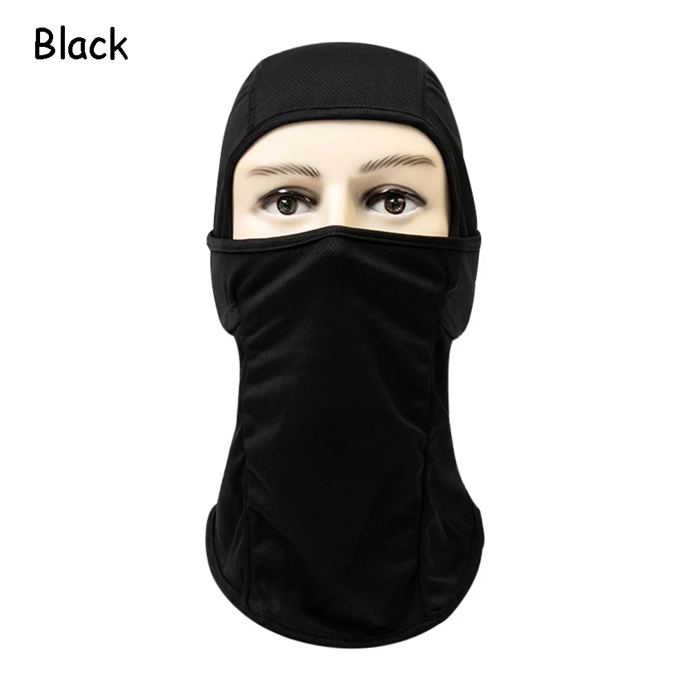 black 3D кошка собака животное Балаклава Велосипед Сноуборд вечерние Skullies Beanie ШЛЕМ ЛАЙНЕР зимняя вязаная шапка Полный лица маска для женщин и мужчин - Цвет: black