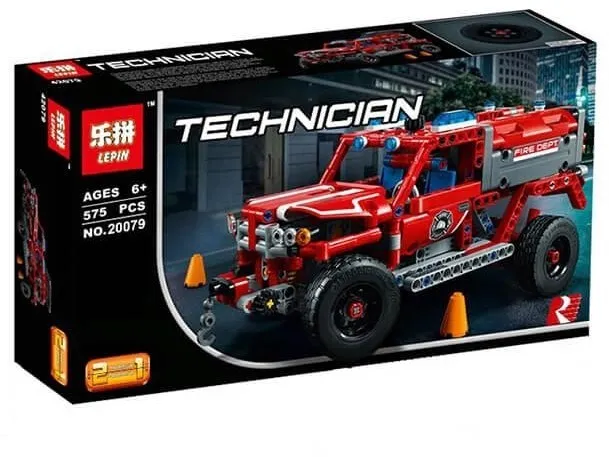 Конструктор lepinblocks Служба быст. реаг. Technic совместим с Лего 42075 LN-20079