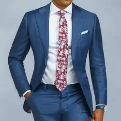 2019 темно-синий мужской официальный свадебный смокинг костюмы офисные деловые костюмы мужские костюмы на заказ из 2 предметов пиджак с