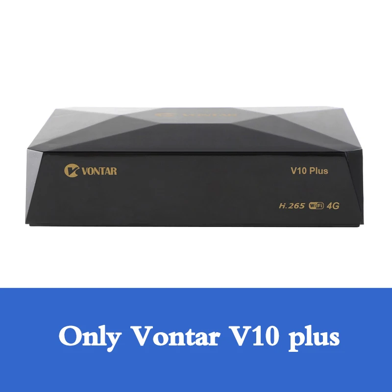 VONTAR V10 телеприставка DVB S2 ресивер цифровой спутниковый ресивер HD Поддержка 3g/4G модем CS cline Stalker Xtream Youtube Youporn - Цвет: Only V10 plus