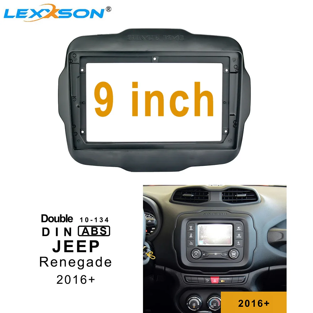 9 дюймовая Автомобильная панель LEXXSON для JEEP Renegade 2016 2018 автомобильный Dvd плеер 2Din