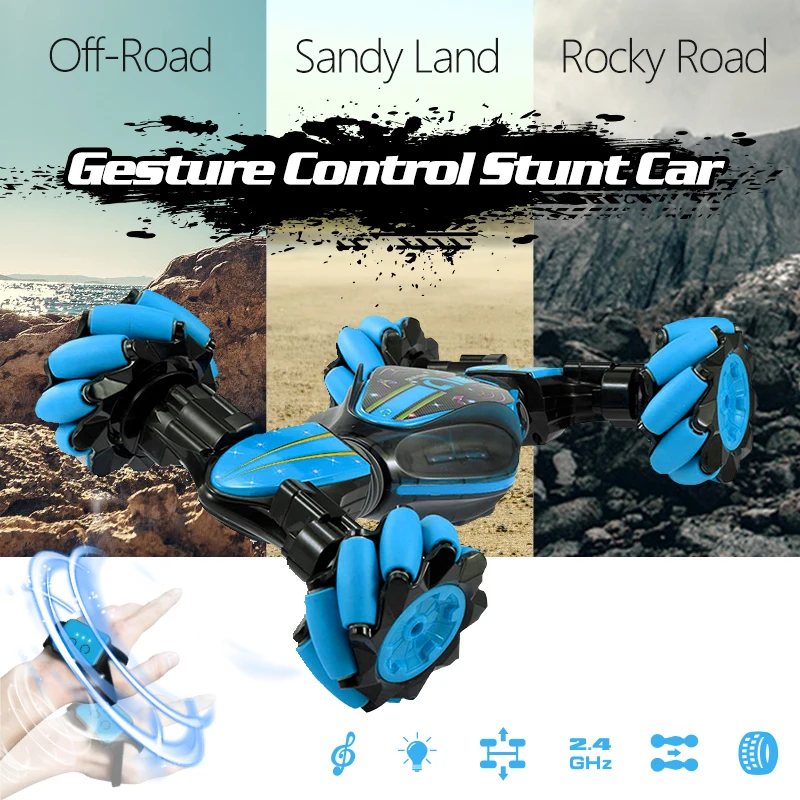 Управление жестами RC Twist Stunt Car машина на радиоуправлении внедорожный автомобиль