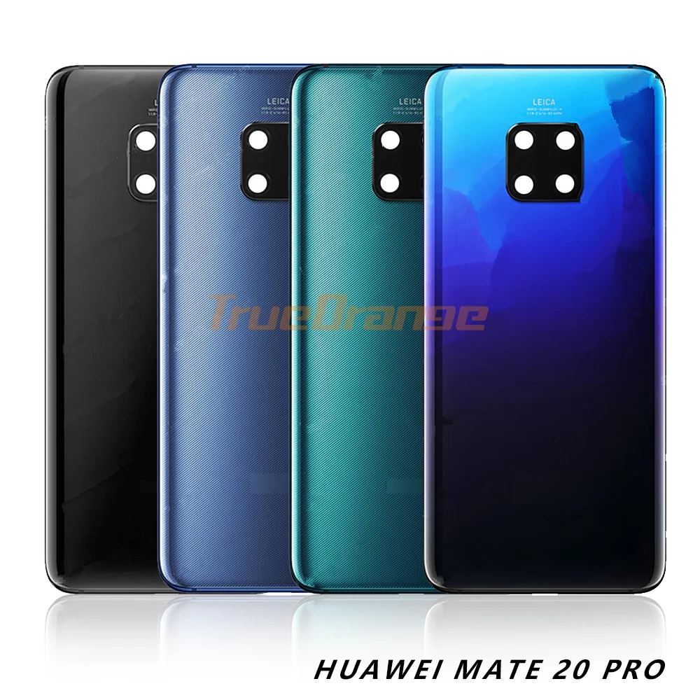 

For Huawei Mate 20 Lite Back Battery Cover Glass Mate20 Rear Window Panel Door Case For Huawei Mate 20 Pro Back Glass Cover