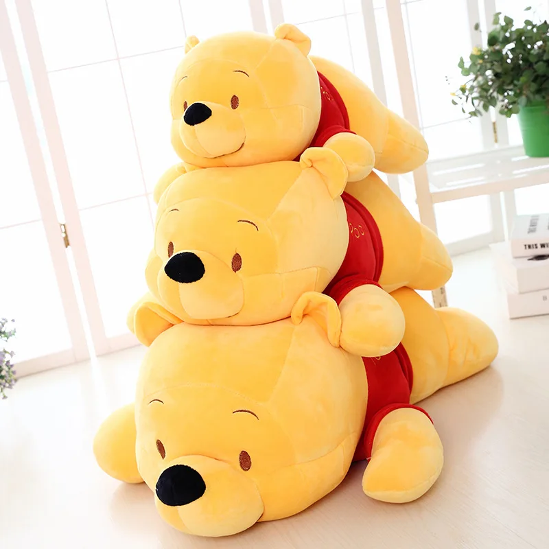 

Software Party-Winnie the Pooh Bear Plush Toys Pillow Anime Winnie-the-pooh Doll to Sleep with Doll Birthday Gift