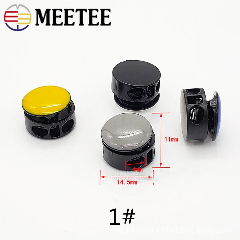 Meetee 20 шт мода, стиль, металл, шнур, фиксатор, шнур для шляпы, пряжка, сделай сам, пуховик, Весенняя кнопка, аксессуар для костюма