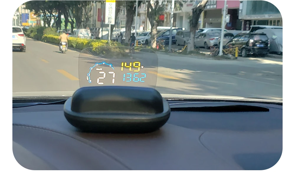 4,0 Автомобильный HUD Дисплей OBD II EUOBD компьютер Спидометр hud пленка автомобильная электроника перенапряжение напряжение сигнализации wiiyii C600 DFDF