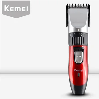 

Kemei Electric Hair Clipper Professional Rechargeable Hair Cutting Machine Shaver For Men Beard Trimer Barber Haircut 220-240V