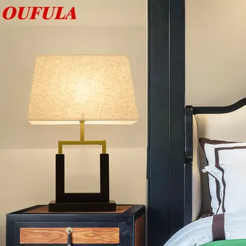 

WPD Table Lamp Desk Light Modern Contemporary Office Creative Decoration Fabric for Foyer Living Room Bed Room Hotel