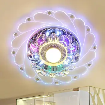 

Light Led Lights Colorful Crystal Ceiling Fixture Living Room Lighting Lamp Home