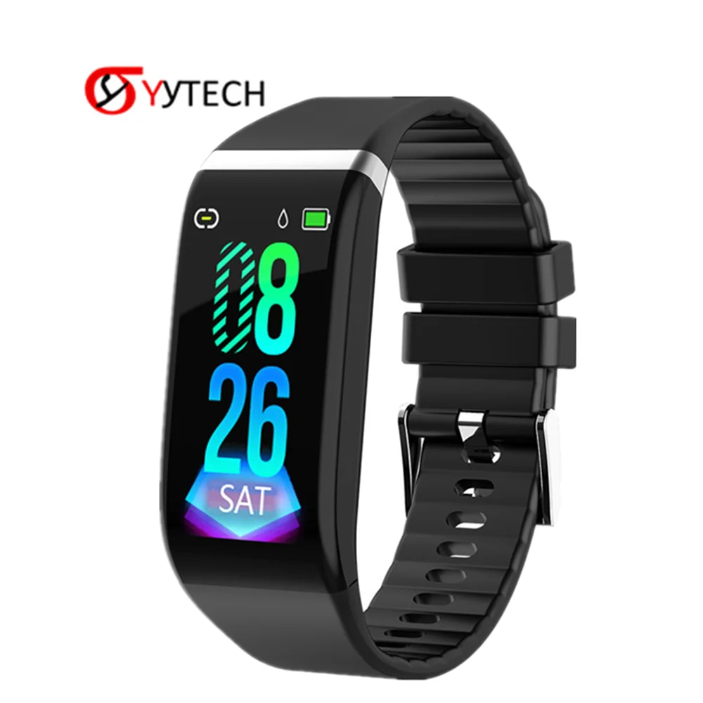 SYYTECH,, C919, умный браслет, сердечный ритм, в реальном времени, спортивный рекорд, монитор артериального давления, умные часы для Android IOS, Новинка