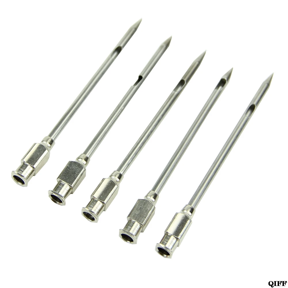 

5Pcs Stainless Steel Barbecue BBQ Tools Set Marinade Injector Needle F Barbecue Grill Flavor Turkey BBQ Kitchen Accessories