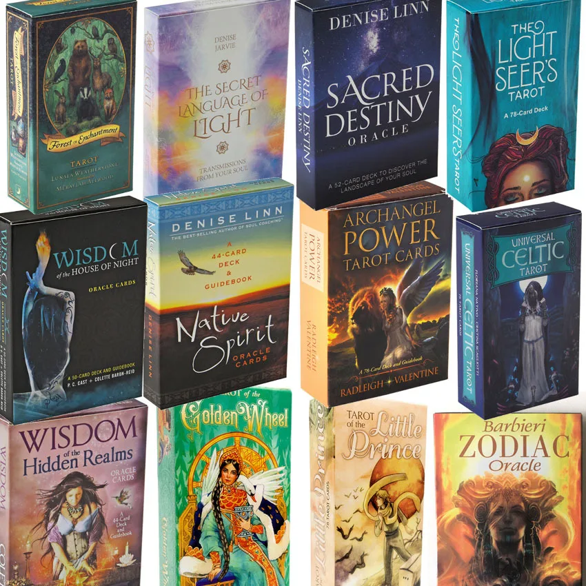 

2020 New Tarot Cards Oracle Cards board games For the Company Divination Tarot Cards Games for children Full English Version