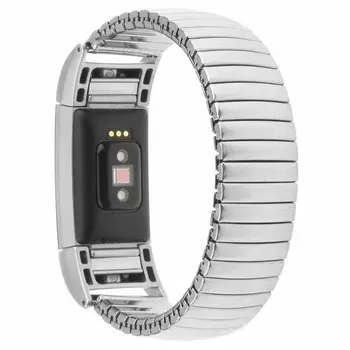 

Watchband Elastic Stainless Steel Band Bracelet Strap For Fitbit Charge 2