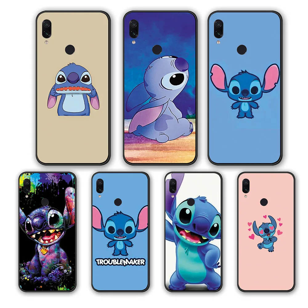 Модный силиконовый чехол из ТПУ с рисунком Стича для Xiaomi Redmi 6 6A 6Pro 4 4A 5 5A S2 K20 GO Note 7 8