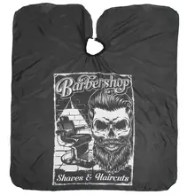 Парикмахерская накидка для стрижки волос выпрямитель фартук для окрашивания волос Обёрточная бумага Парикмахерская накидка для салона, парикмахерской ткань средство для стрижки волос, фартук для окраски