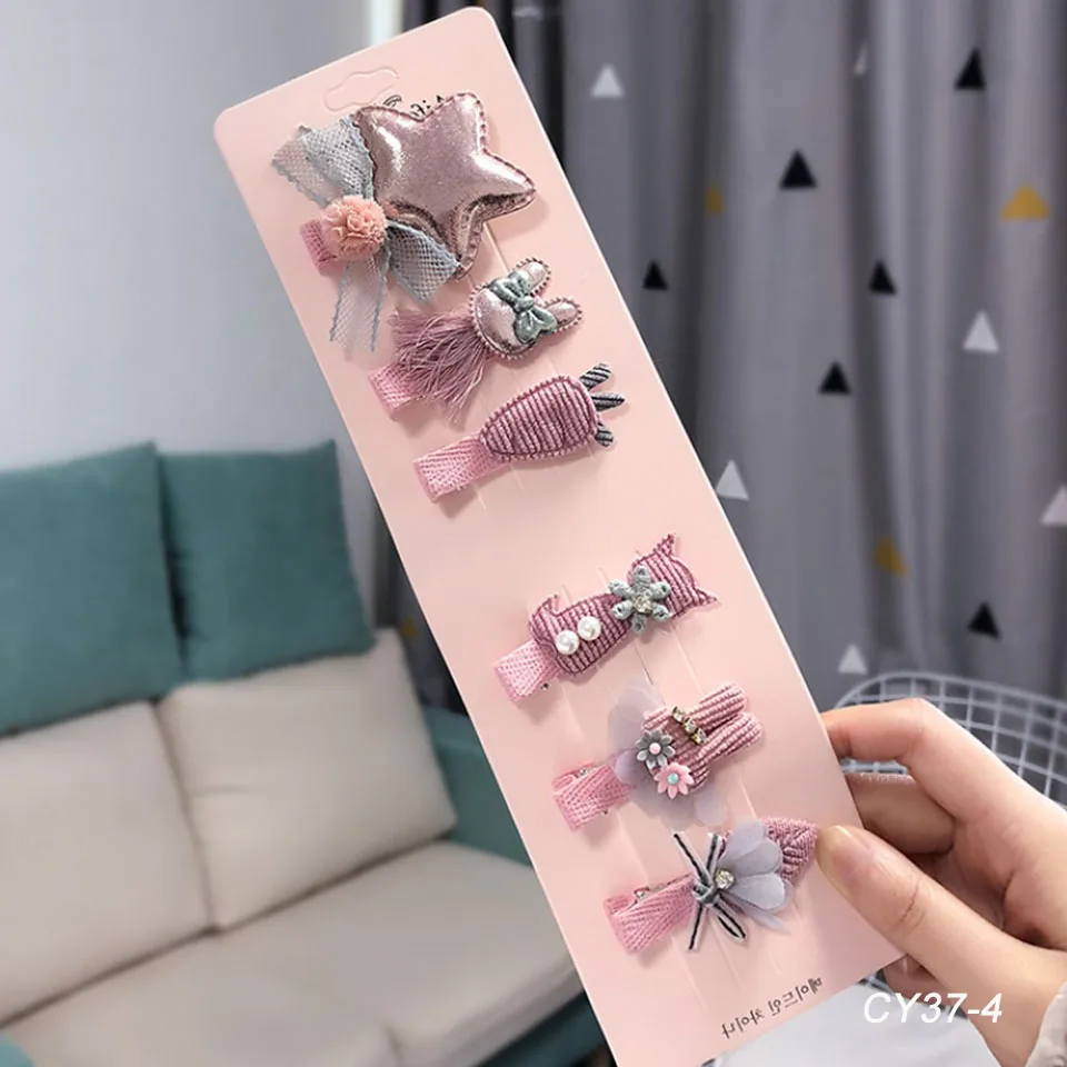 Девочка Дети милый маленький кролик Микки заколка для волос ролевые игры принцесса косплей детские ювелирные изделия на волосы аксессуар - Цвет: CY37-4
