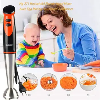 

HG271 Multi-functional Handheld Blender Food Egg Cake Processor Stick Whisk EU Plug Electric Juicer Mixer Machine For Kitchen