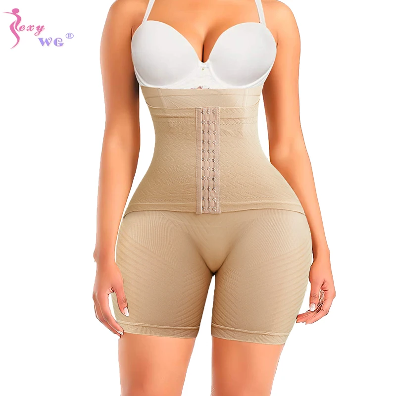 SEXYWG Waist Trainer Body Shaper for Women Slimming Leggings Hip Up Panty Tummy Control Panties Butt Lifter Sexy Underwear shapewear shorts