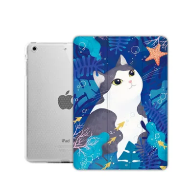 Планшеты Обложка для ipad Mini1 на возраст 2, 3, 4, 5, ipad air 2 3 pro 11 10,5 10,2 дюймов мультфильм чехол для ipad 18 9,7 с карандашница - Цвет: For ipad Air Air2