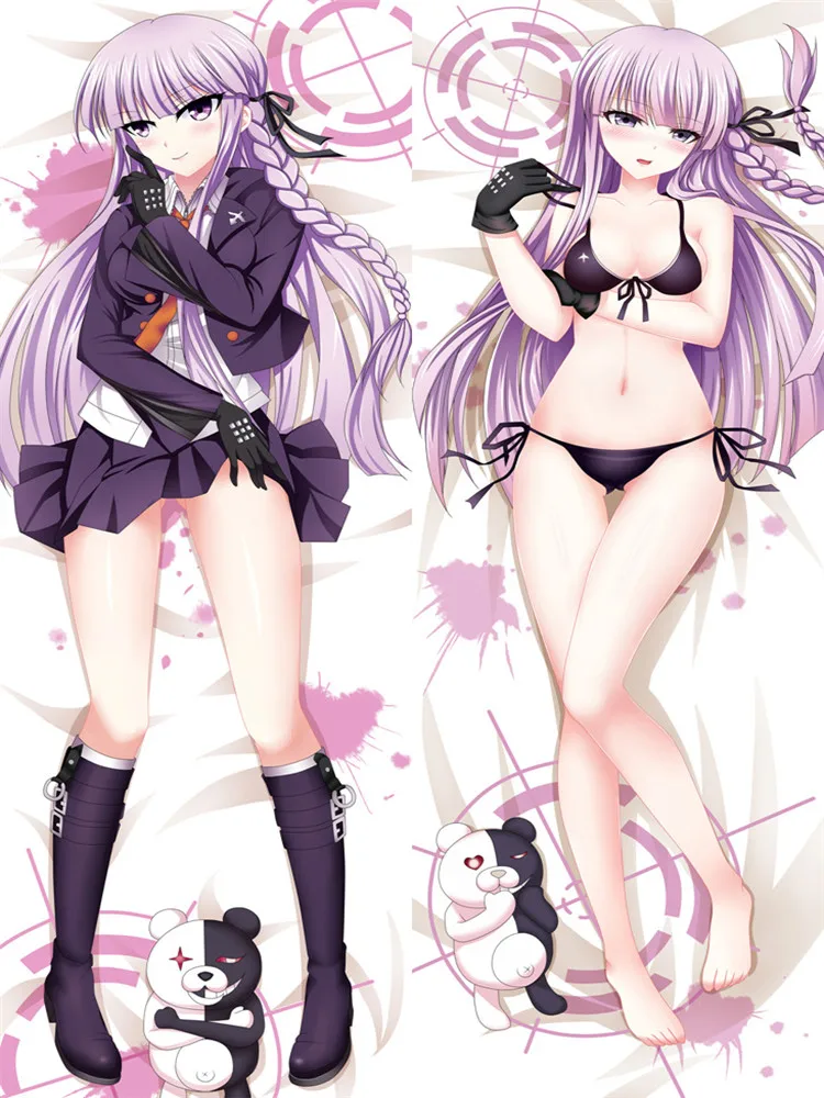 Gobsk японское аниме Danganronpa Trigger Happy Havoc Kirigiri Kyouko обнимающая подушка для тела чехол