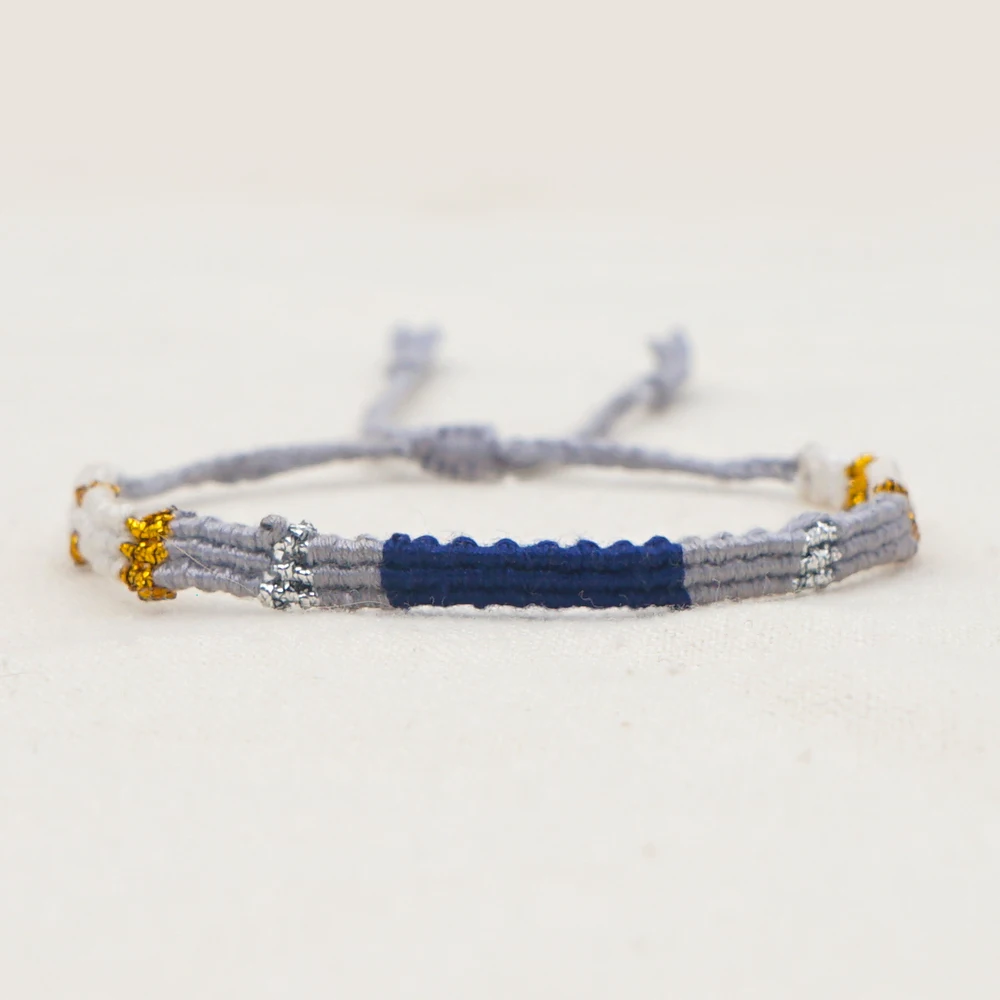Go2Boho Friendship Braided Bracelet Boho Ethnic Thread Macrame Bracelets For Women Handmade Jewelry Tassel Adjustable Bangle