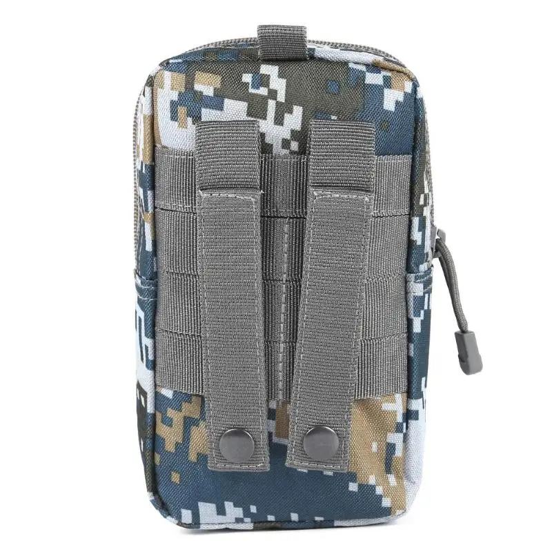 600D Многофункциональный водонепроницаемый Molle Сумка поясная сумка для хранения телефона для мужчин Спорт на открытом воздухе Кемпинг Туризм дорожные сумки
