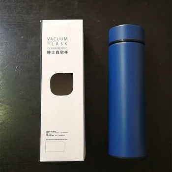 

20pcs/lot 500ml Straight Mug minimalism tumbler tea bottle 17oz thermos cup flask 18/8 stainless steel 2-wall insulated vacuum
