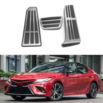 

Car Gas Pedal Cover for Toyota Camry Lexus RAV4 Asian Dragon Non-Slip Brake Foot Pedal Automatic Transmission Set