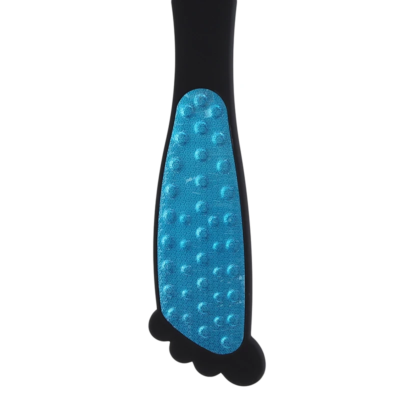 New Foot Cuticle Pusher Foot Scraper Pedicure Rasp Tools Long Handle Foot Care Tool Portable Cuticle Tools 1pc