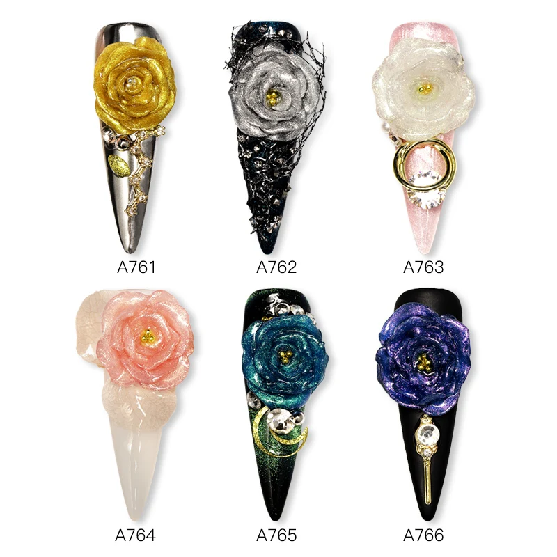 Гель лак для ногтей ROSALIND с блестками полуперманентный растворимый нейл арта