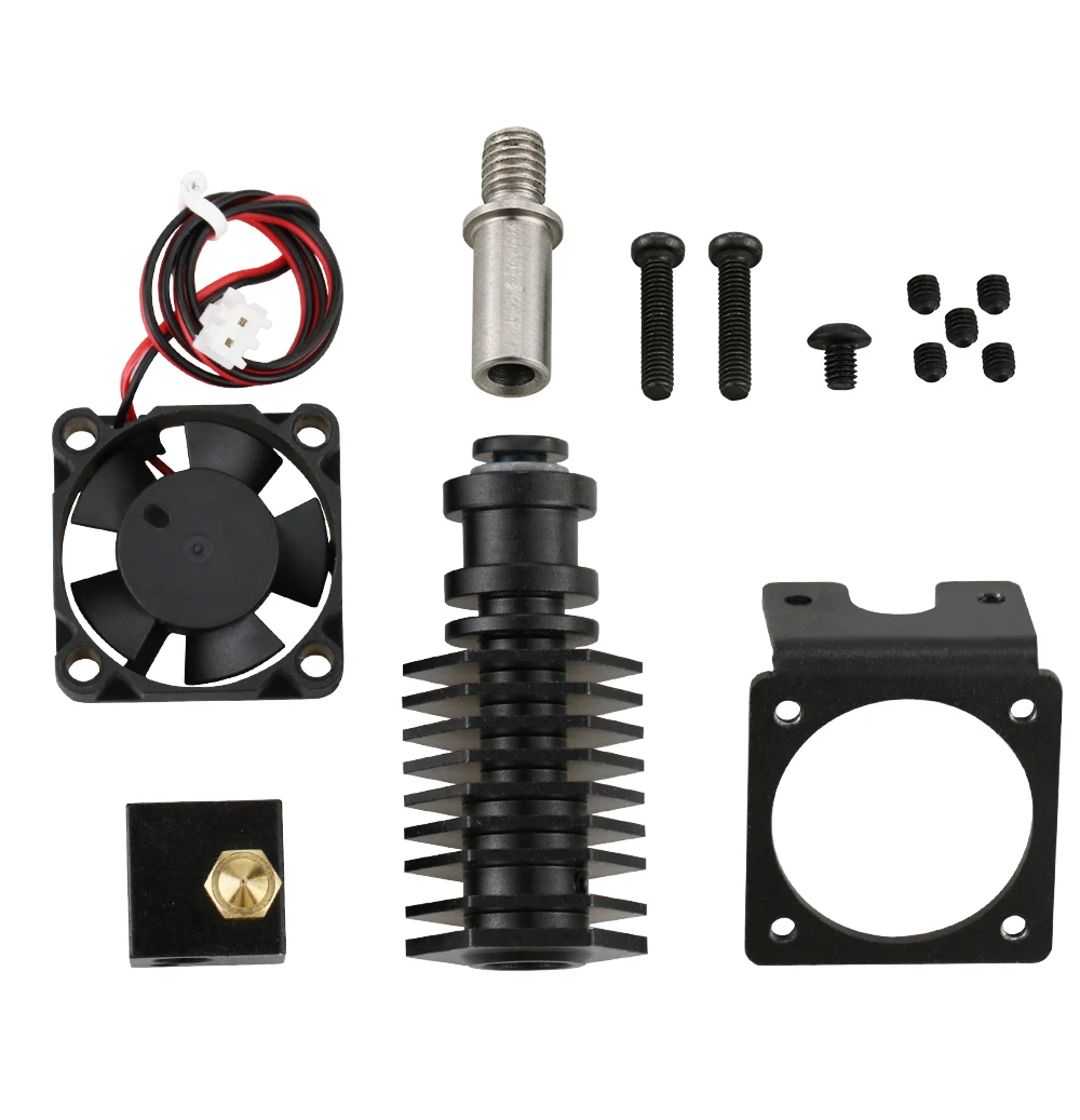 3d принтер BP6 Hotend комплект j-головка экструдер части 0,4 мм 1,75 мм Насадка высокая температура и низкая температура Замена V6 аксессуары