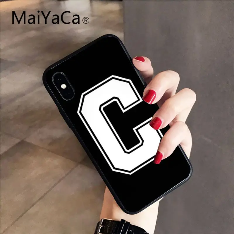 black letter and number
