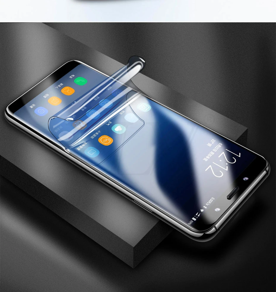 100D Гидрогелевая пленка для samsung Galaxy S8 S9 Plus S10 Plus Защитная пленка для экрана для samsung A50 A70 Note 8 9 S10e мягкая пленка не стекло