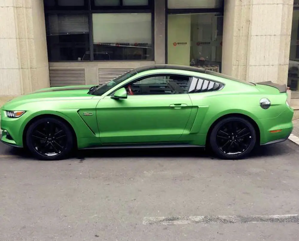 2 шт., GT350, стильный крыло, боковое вентиляционное отверстие, крышка для выхода, Накладка для Ford Mustang 2,3 T 5,0, 3D декоративная наклейка, черные автомобильные аксессуары