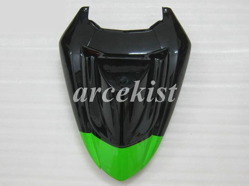 ABS мотоцикл обтекатели комплект подходит для kawasaki Ninja ZX-10R ZX10R 2004 2005 04 05 10R Кузов Набор на заказ Зеленый Черный эльф