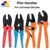 Crimping Pliers Bare Insulated Tube Plug Tabs Terminals Jaws Dies Universal Crimping Hand Tools Common Plier Handles Only 1