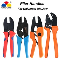 Crimping Pliers Bare Insulated Tube Plug Tabs Terminals Jaws Dies Universal Crimping Hand Tools Common Plier Handles Only 1