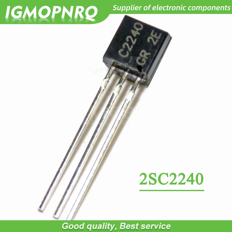 100 шт. Бесплатная доставка 2SA970 2SC2240 (50 * A970 + 50 C2240 ) TO 92 биполярные транзисторы BJT NPN Gen