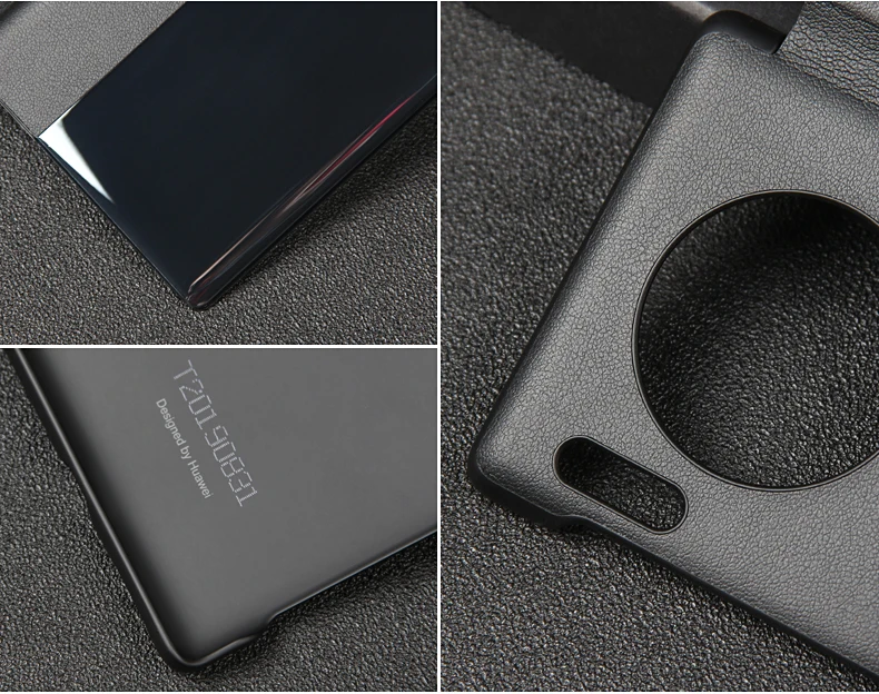 Huawei mate 30 Pro откидной Чехол официальный huawei mate 30 Pro прозрачный вид умный сенсорный вид Флип кожаный чехол Funda