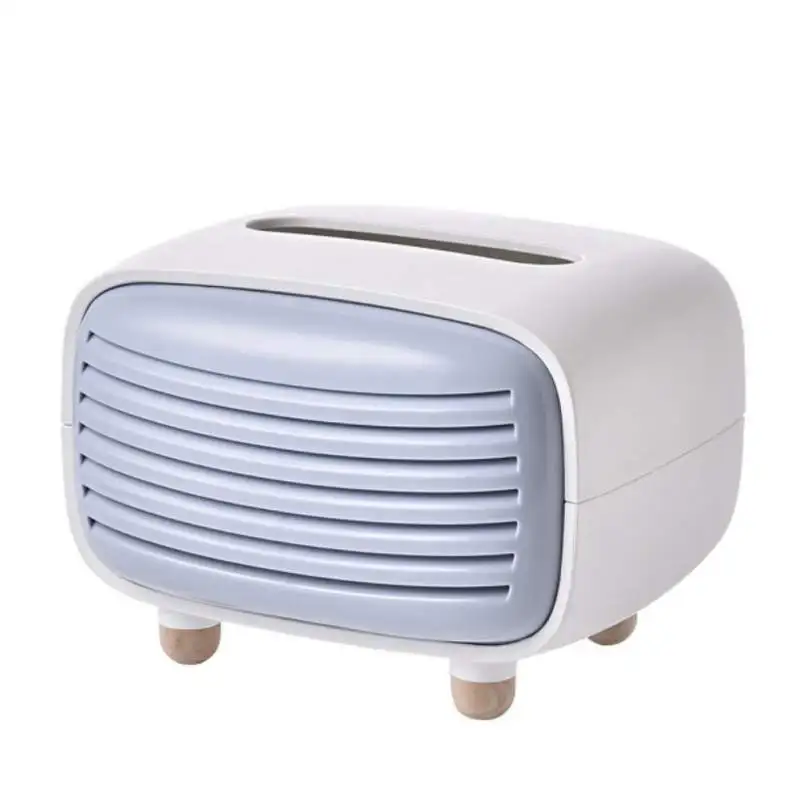 Napkins Box Vintage Radio Organizer Home Car Napkins Holder Case Home Organizer Decoration Tools