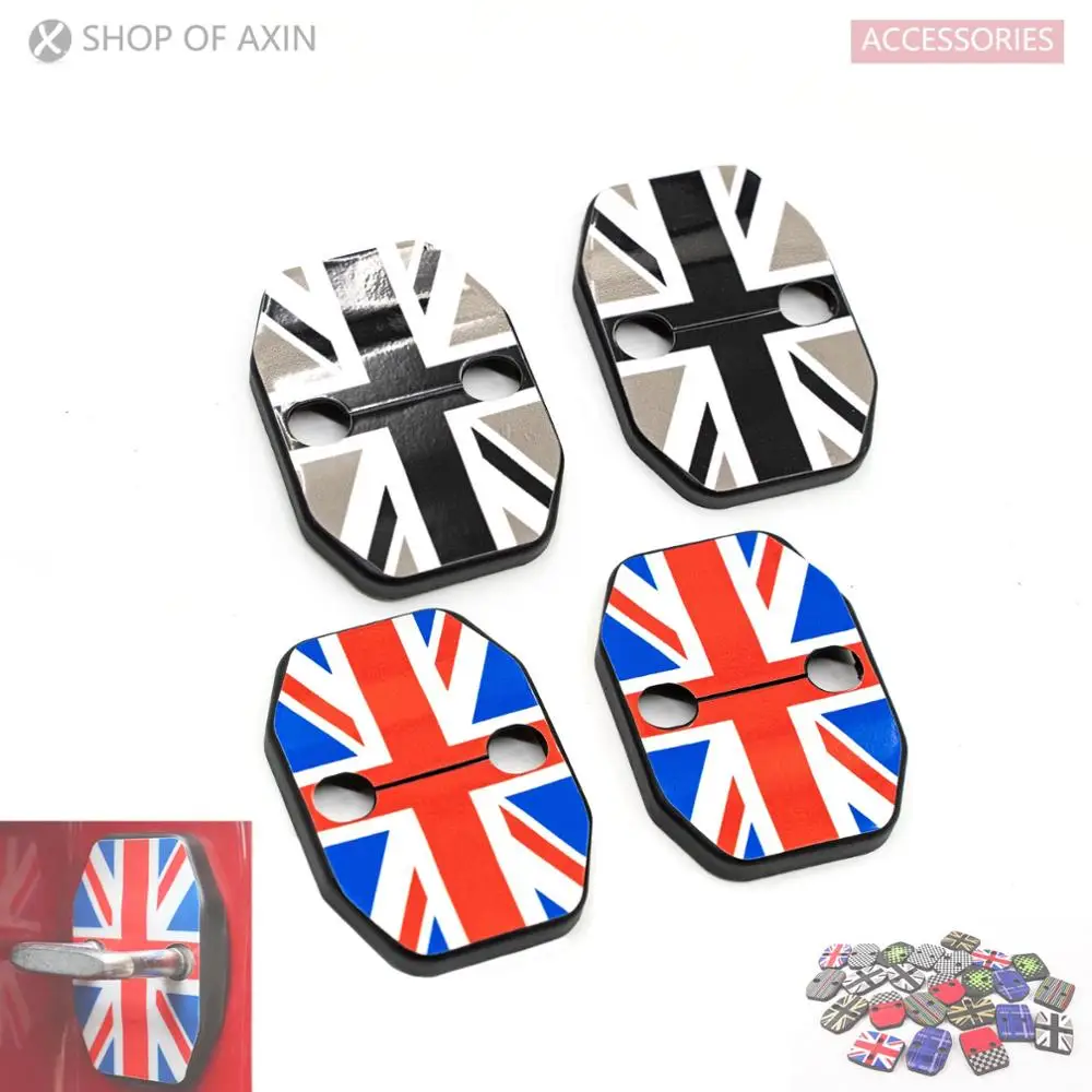 Автомобильный Дверной замок защелка защитная крышка для MINI Countryman Clubman R55 R56 R57 R58 R59