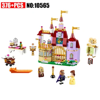 

10565 Princess Belles Enchanted Castle 41067 Building Block Model Figure Educatio Toys