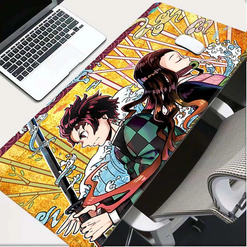 Mrglzy特大のラップトップキーボードデスクマット学生カワイイマウスパッドアニメマウスパッドワイヤレス充電マウスパッド Mouse Pads Aliexpress